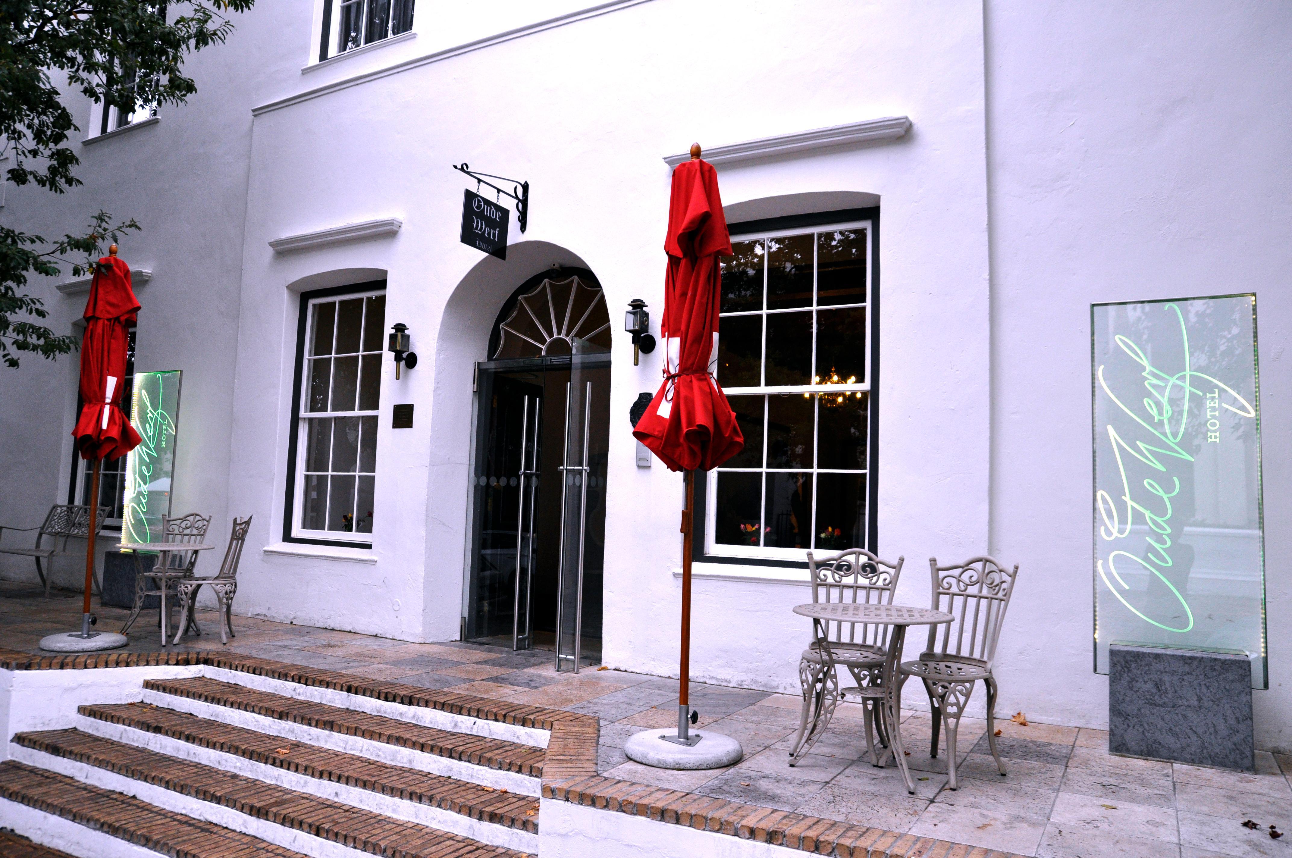 Oude Werf Hotel Stellenbosch Bagian luar foto