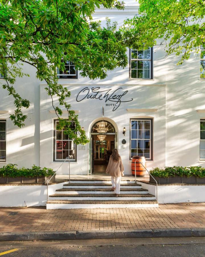 Oude Werf Hotel Stellenbosch Bagian luar foto