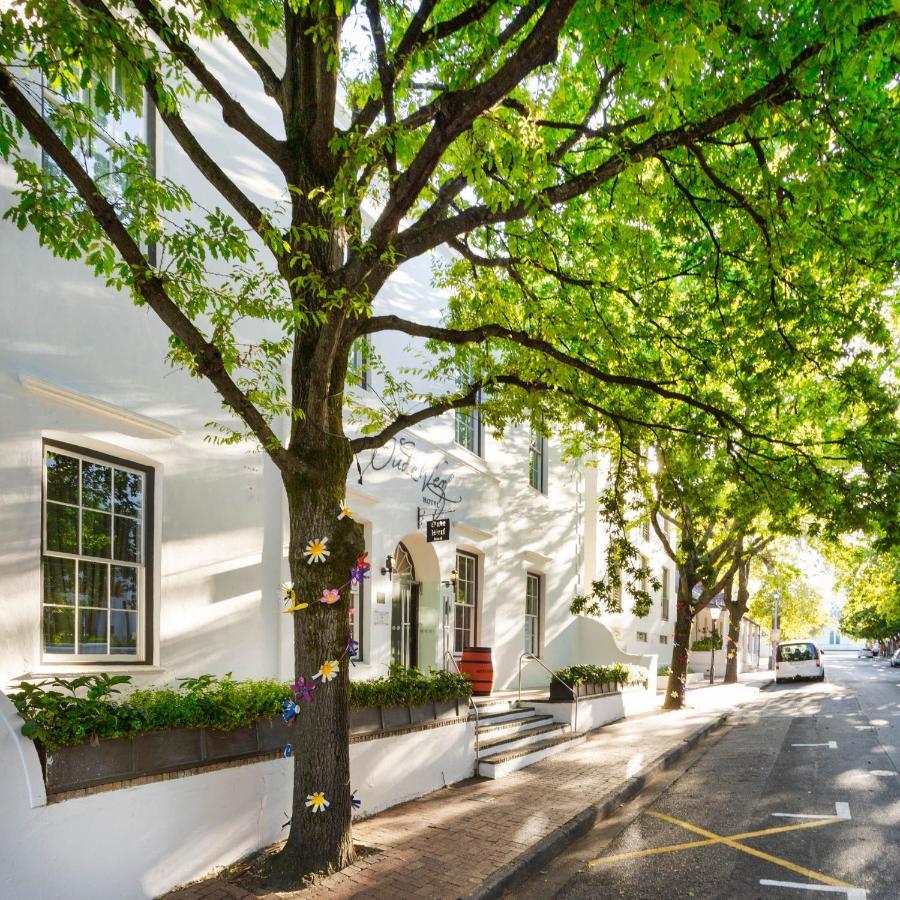 Oude Werf Hotel Stellenbosch Bagian luar foto