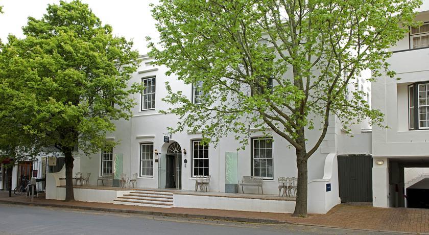 Oude Werf Hotel Stellenbosch Bagian luar foto